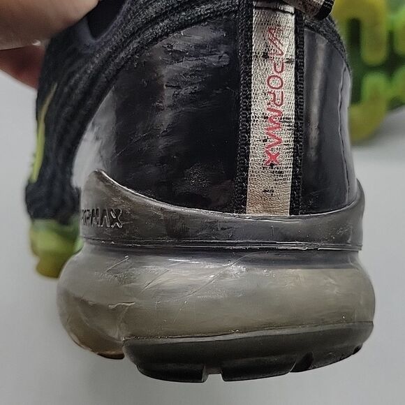 Nike vapormax flyknit black green (XP) - Picture 9 of 9